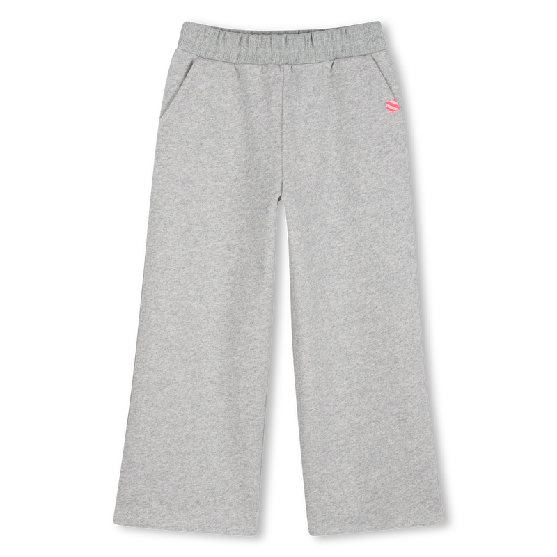 Pantalon de jogging brillant gris chiné fille Billieblush H26