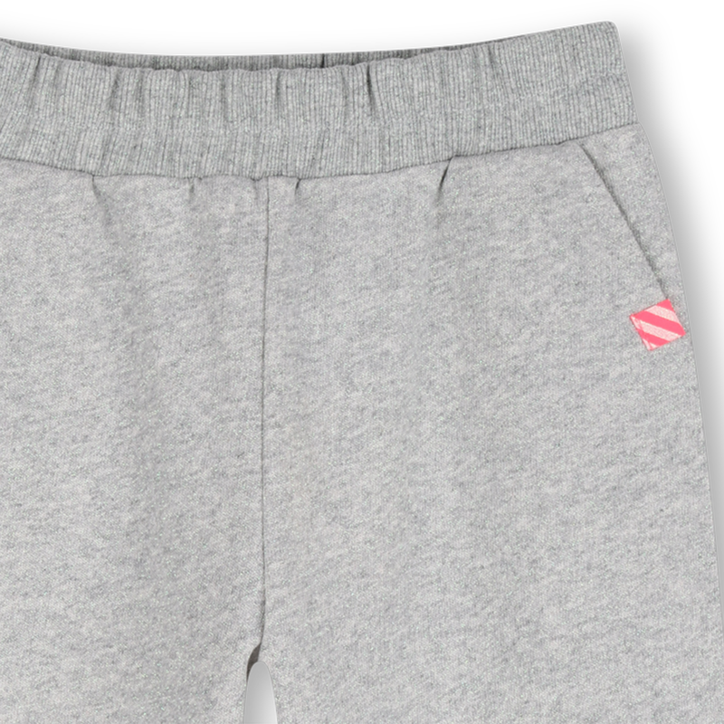 Pantalon de jogging brillant gris chiné fille Billieblush H26