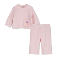 Ensemble Sweat-shirt et pantalon rosee babygirl Billieblush
