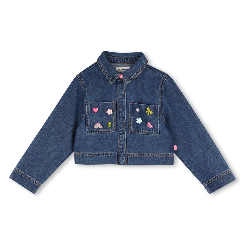Chemise en denim STONE POUSSE fille billieblush H26