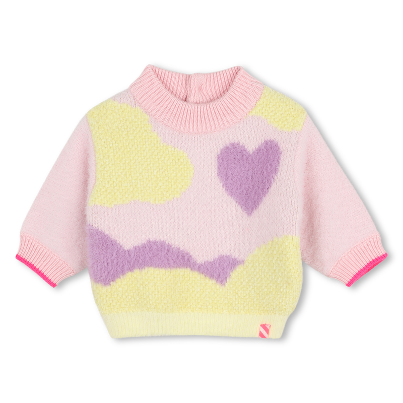 Ensemble pull et legging ROSE JAUNE babygirl billieblush H26