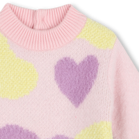 Ensemble pull et legging ROSE JAUNE babygirl billieblush H26