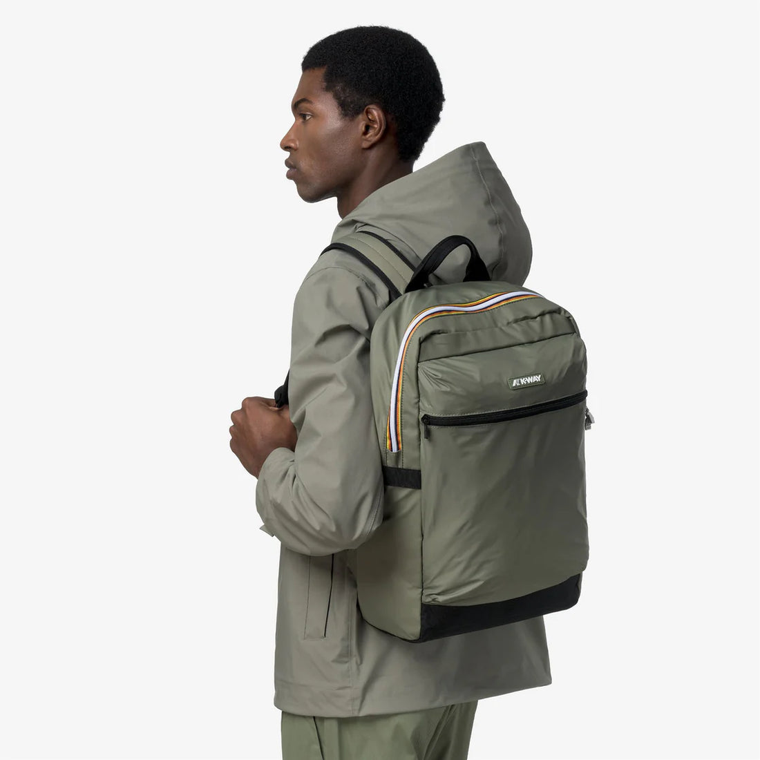 Sac à dos Laon Green Lichen K-way