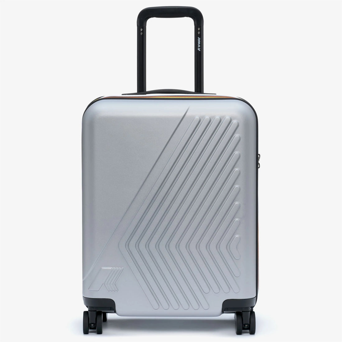 Valise Cabine Eudoxie Logo Grise K-Way