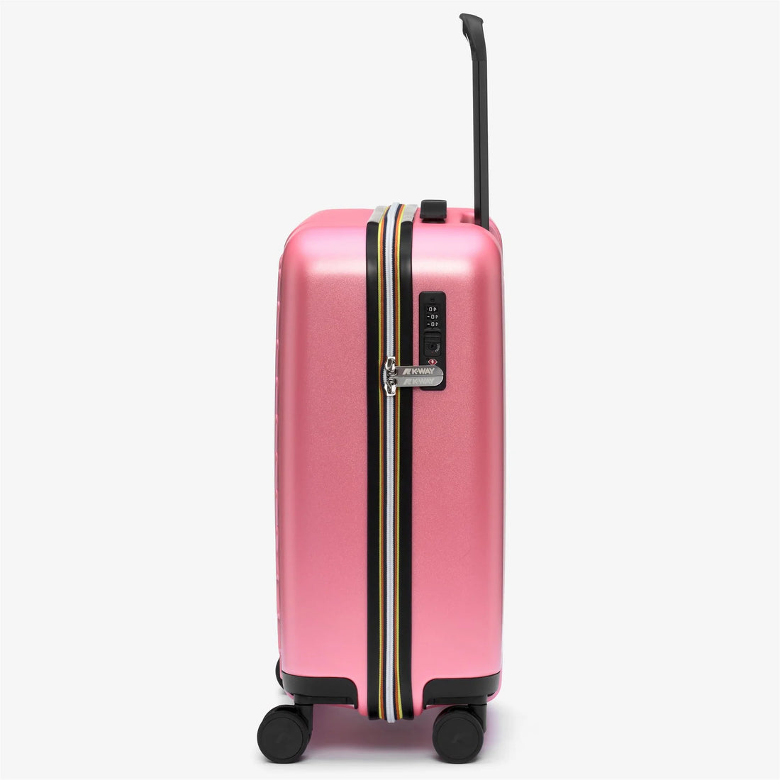 Valise Cabine Eudoxie Logo rose K-Way