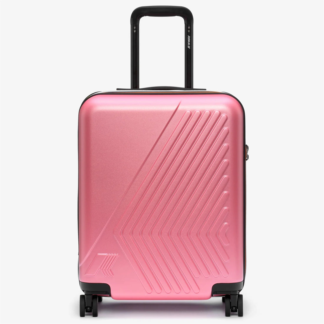 Valise Cabine Eudoxie Logo rose K-Way
