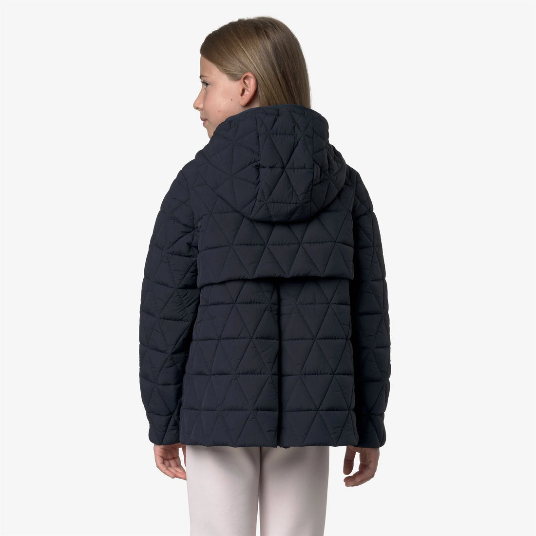 Veste matelassédiamant P. Madlaine fille K-Way