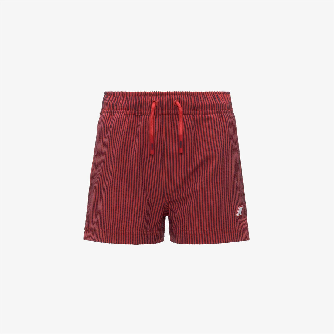 Short de bain Hazel stripes rouge garçon K-Way E26