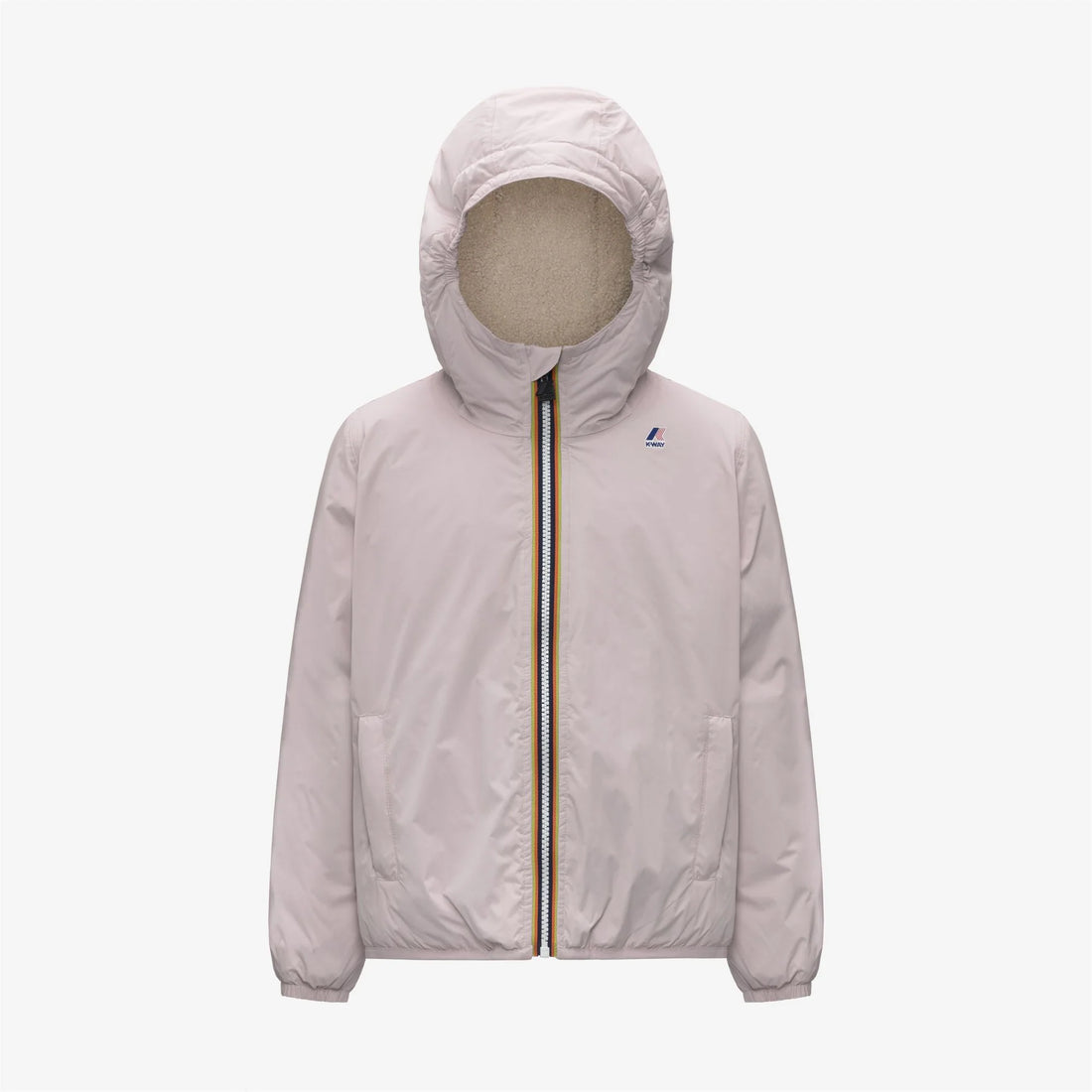 Veste le vrai 3.0 claude orsetto - rose hushed K-Way mixte