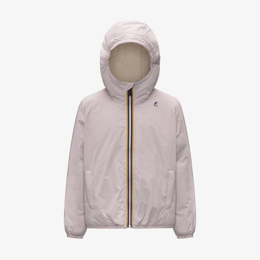 Veste le vrai 3.0 claude orsetto - rose hushed K-Way mixte
