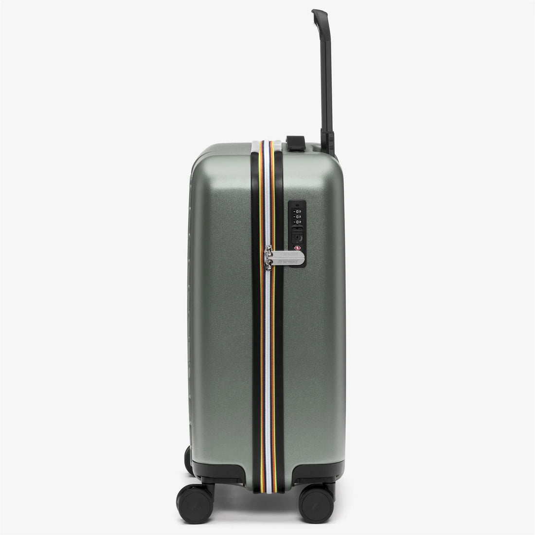 Valise Cabine Eudoxie Logo Kaki K-Way