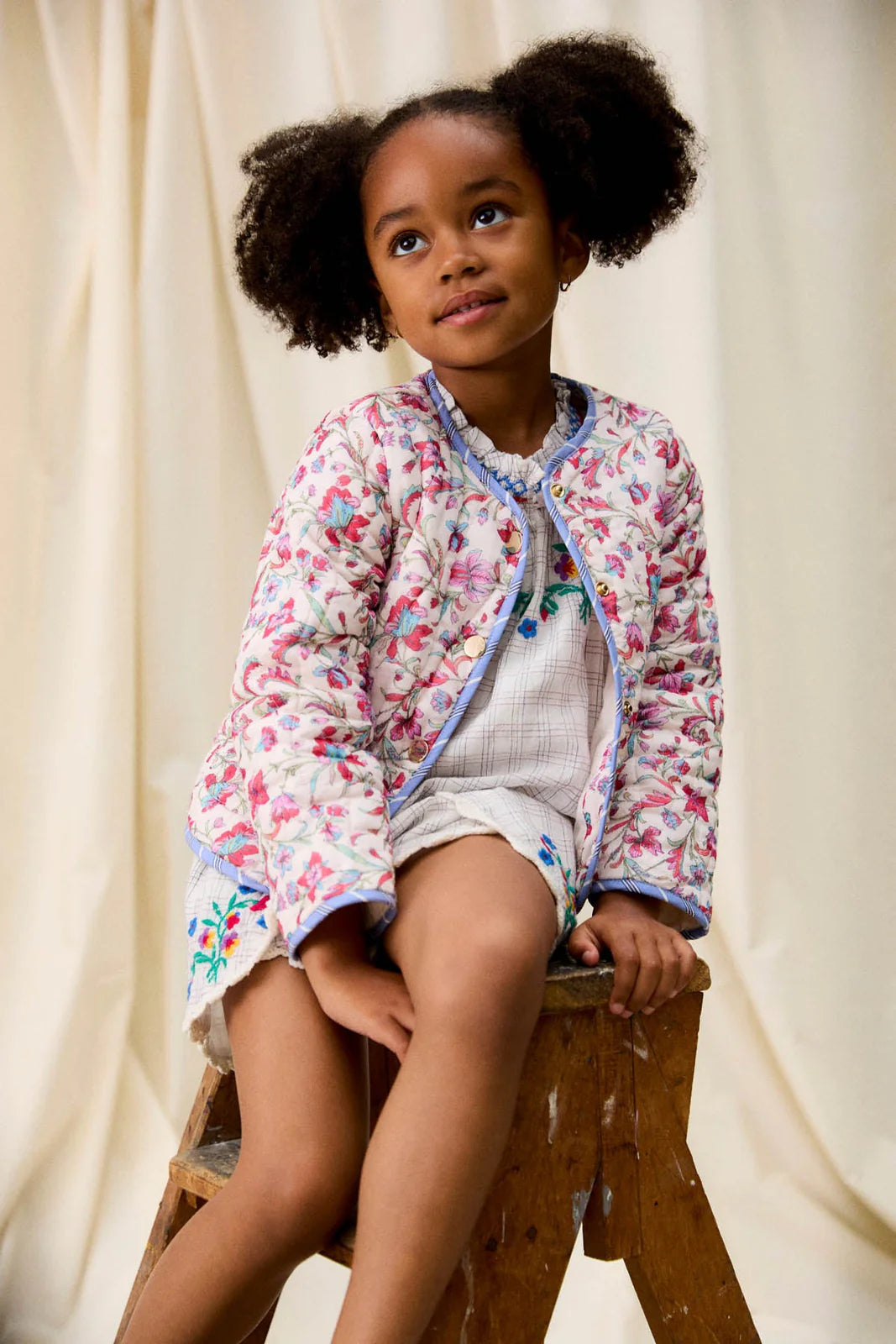 Veste Astrid à fleur babygirl Louise Misha E26