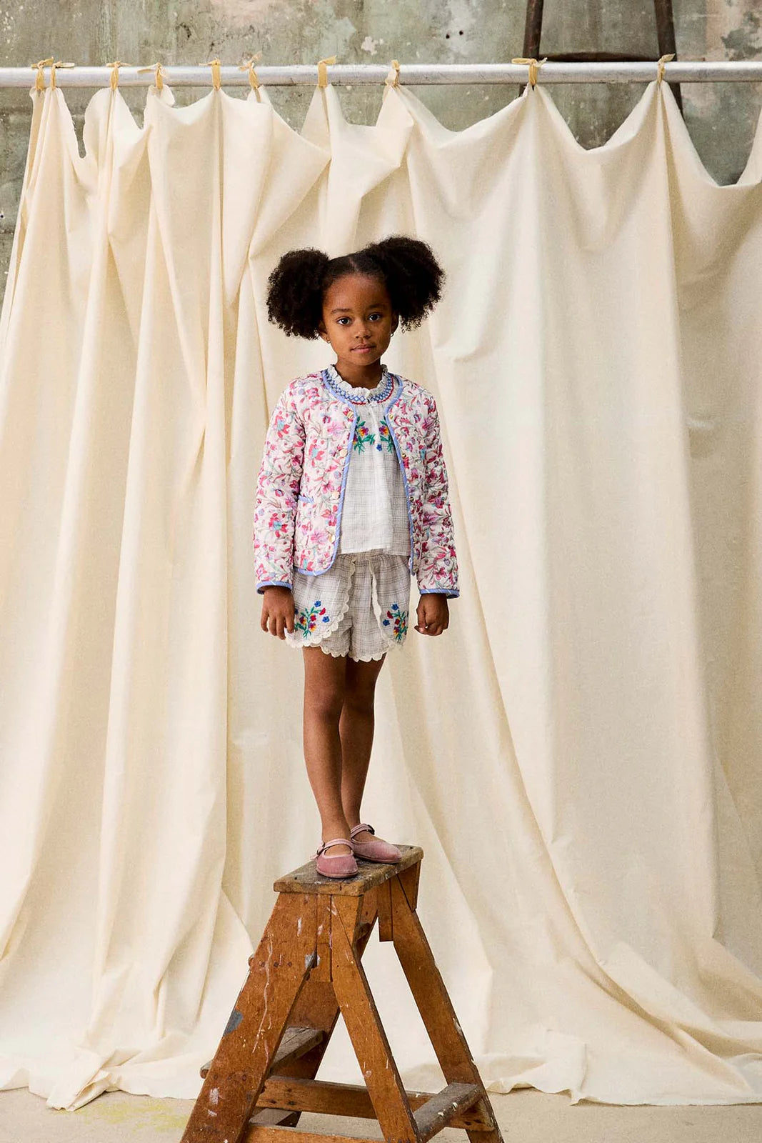 Veste Astrid à fleur babygirl Louise Misha E26