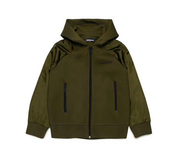 Veste bi-matière kaki garçon - Dsquared2 H24