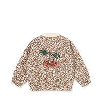 Veste bomber léopard fille Konges Slojd E26