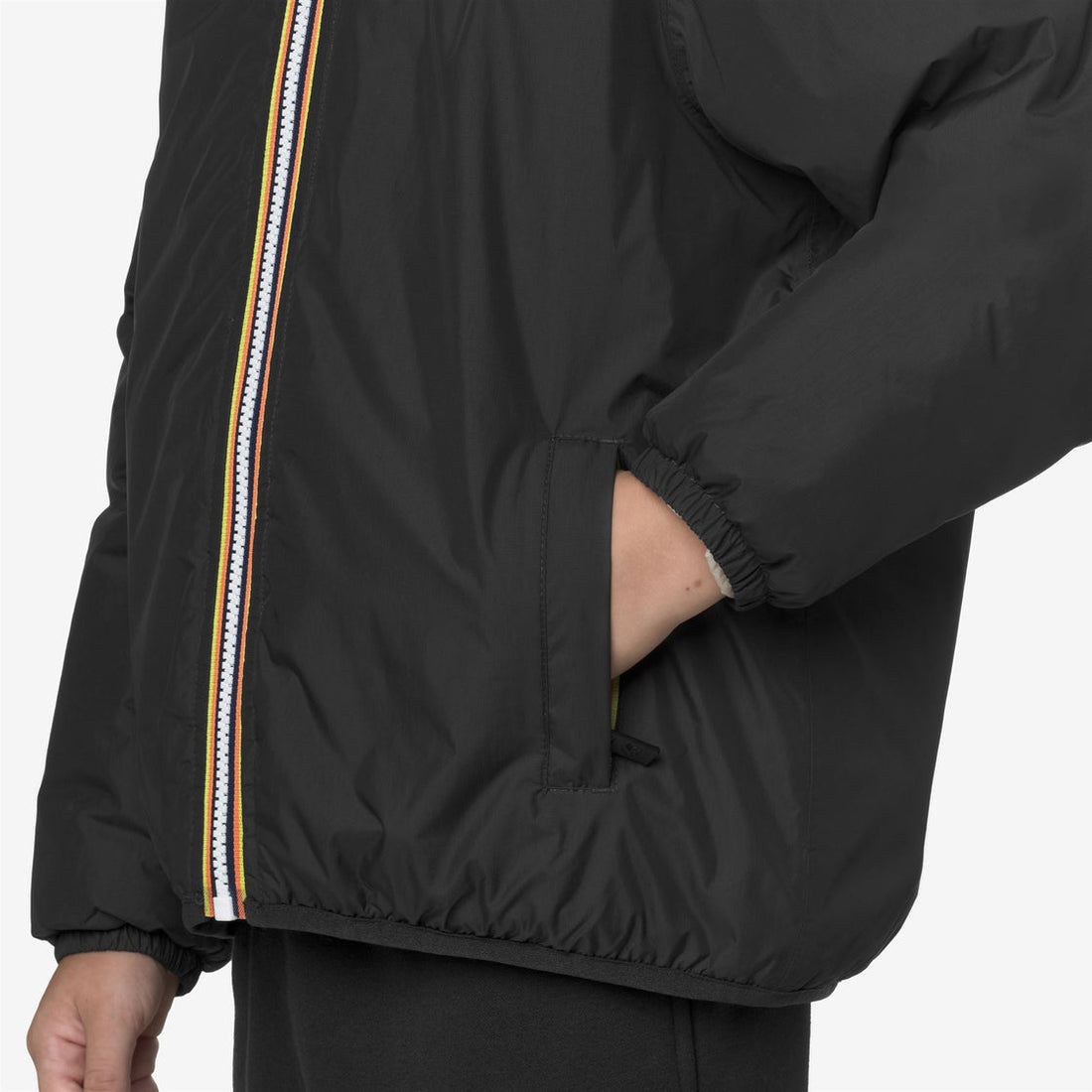 Veste le vrai 3.0 claude orsetto - black pure mixte K-Way