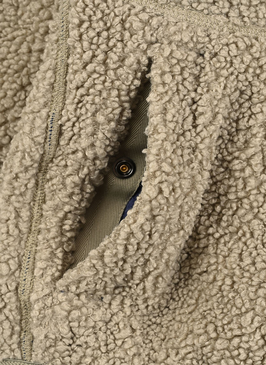 Veste polaire réversible Jack Sherpa Oak-cobalt mixte K-Way H25