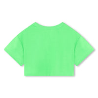 Tee-shirt court vert fille Marc Jacobs