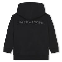 Sweat zippé à capuche noir mixte Marc Jacobs