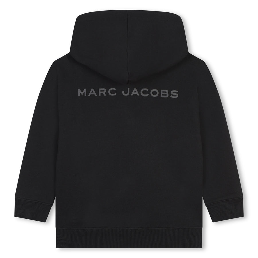 Sweat zippé à capuche noir mixte Marc Jacobs