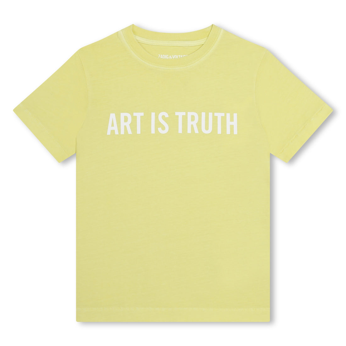 Tee-Shirt jaune mixte Zadig & Voltaire E24