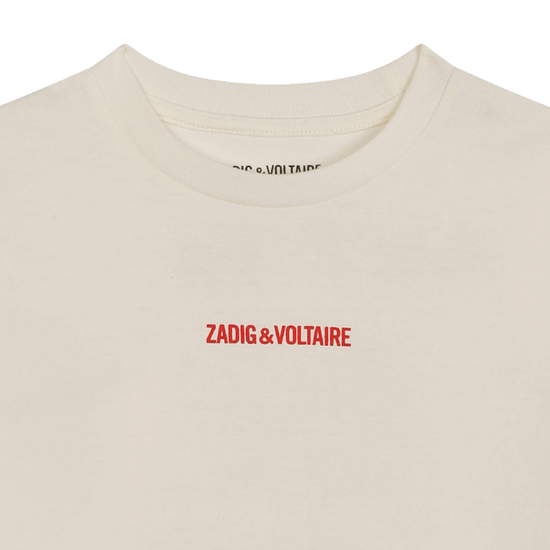 Tee-Shirt crème Garçon Zadig & Voltaire E24