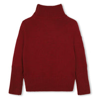 Pull à col montant bordeaux fille Zadig & Voltaire H24