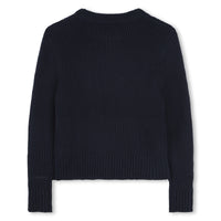 Pull en tricot marine fille Zadig & Voltaire