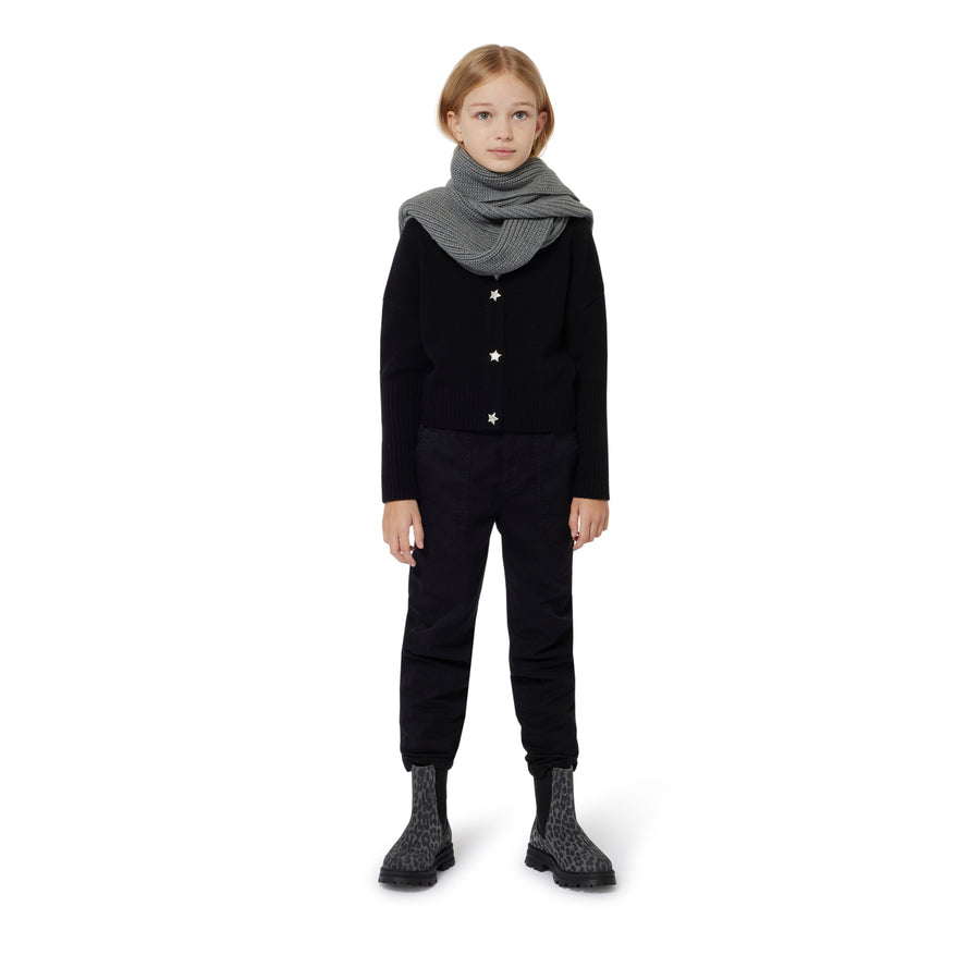 Cardigan en laine noir fille Zadig & Voltaire H24