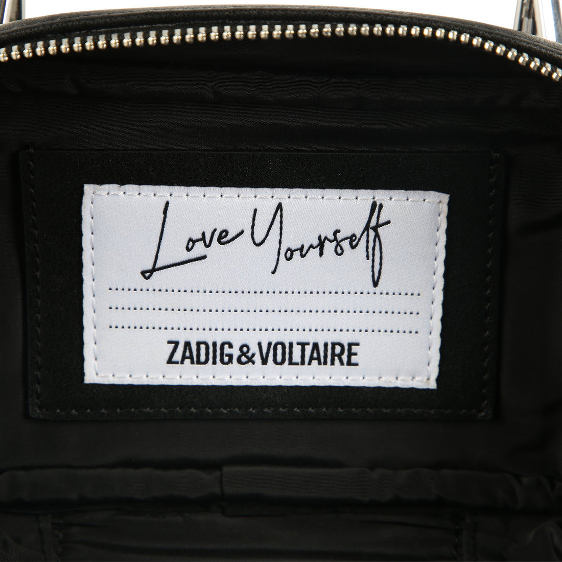 Sac à main noir matelassé 3 en 1 fille Zadig & Voltaire