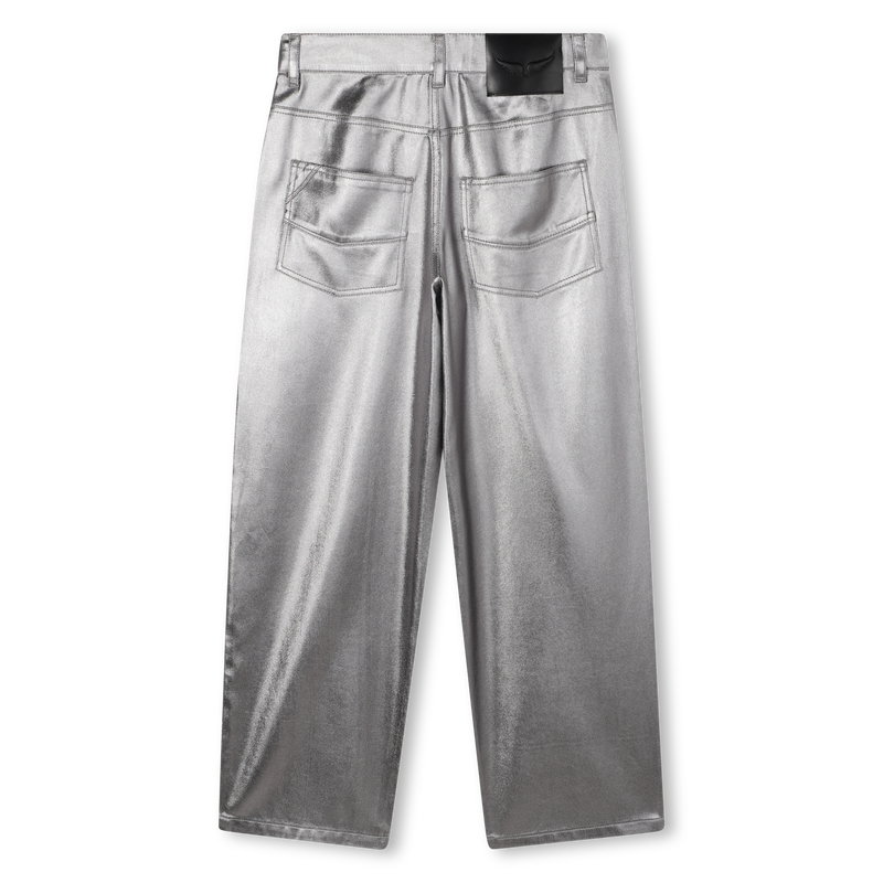 Pantalon large argenté fille Zadig & Voltaire H25