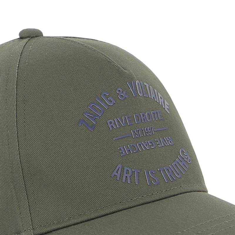 Casquette kaki mixte - Zadig & Voltaire E26