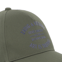 Casquette kaki mixte - Zadig & Voltaire E26