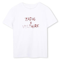 Tee-Shirt blanc garçon Zadig & Voltaire E26