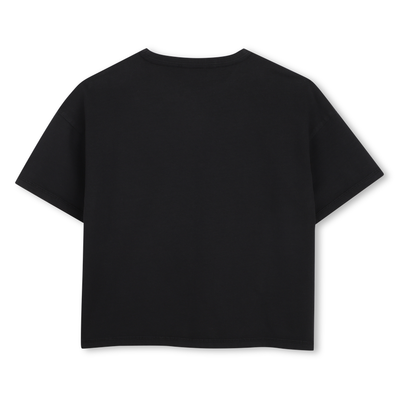 Tee-Shirt manches courtes noires fille Zadig & Voltaire H26