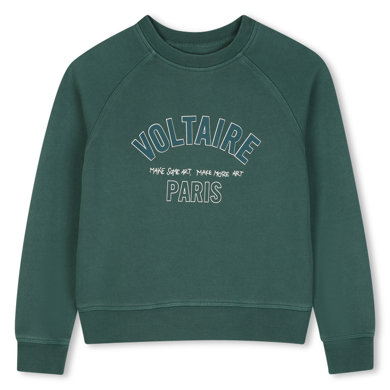 Sweat-shirt rain forest garçon Zadig & Voltaire H26