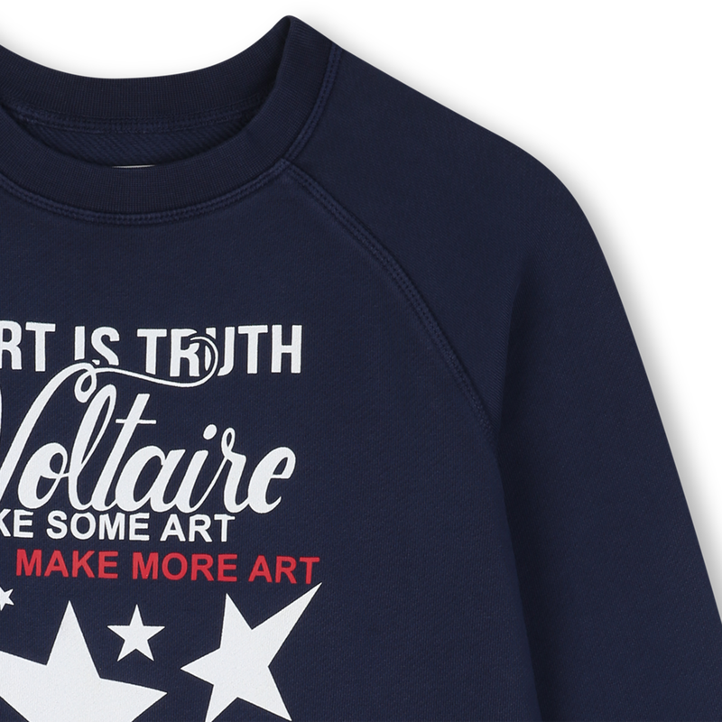 Sweat-shirt bleu cargo garçon Zadig & Voltaire H26