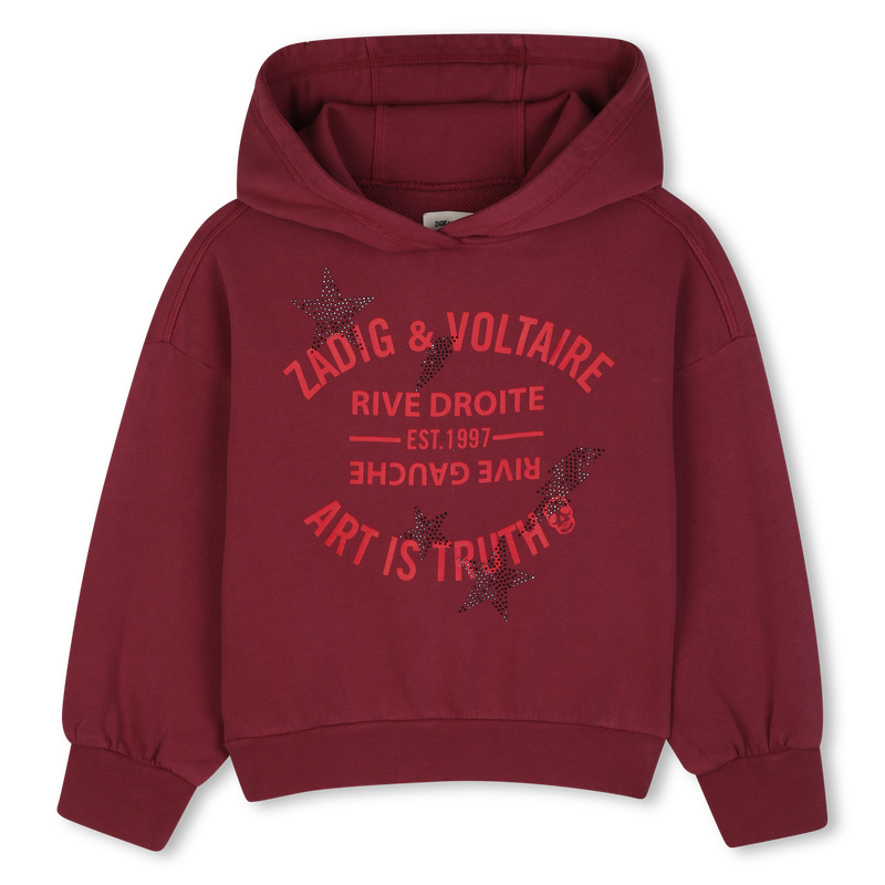 Sweat-shirt à capuche porto fille Zadig & Voltaire H26