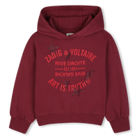 Sweat-shirt à capuche porto fille Zadig & Voltaire H26