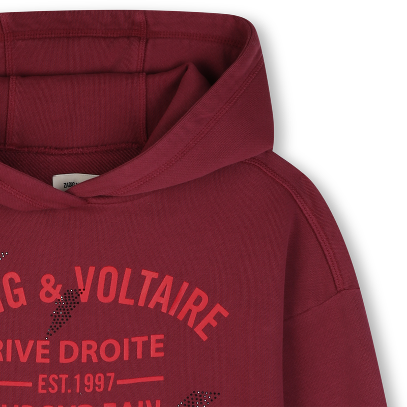 Sweat-shirt à capuche porto fille Zadig & Voltaire H26