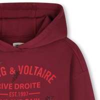 Sweat-shirt à capuche porto fille Zadig & Voltaire H26