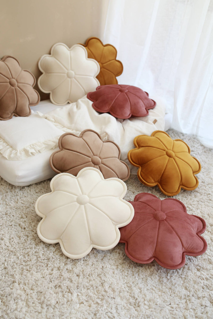 Coussin Fleur Daisy - Petite taille