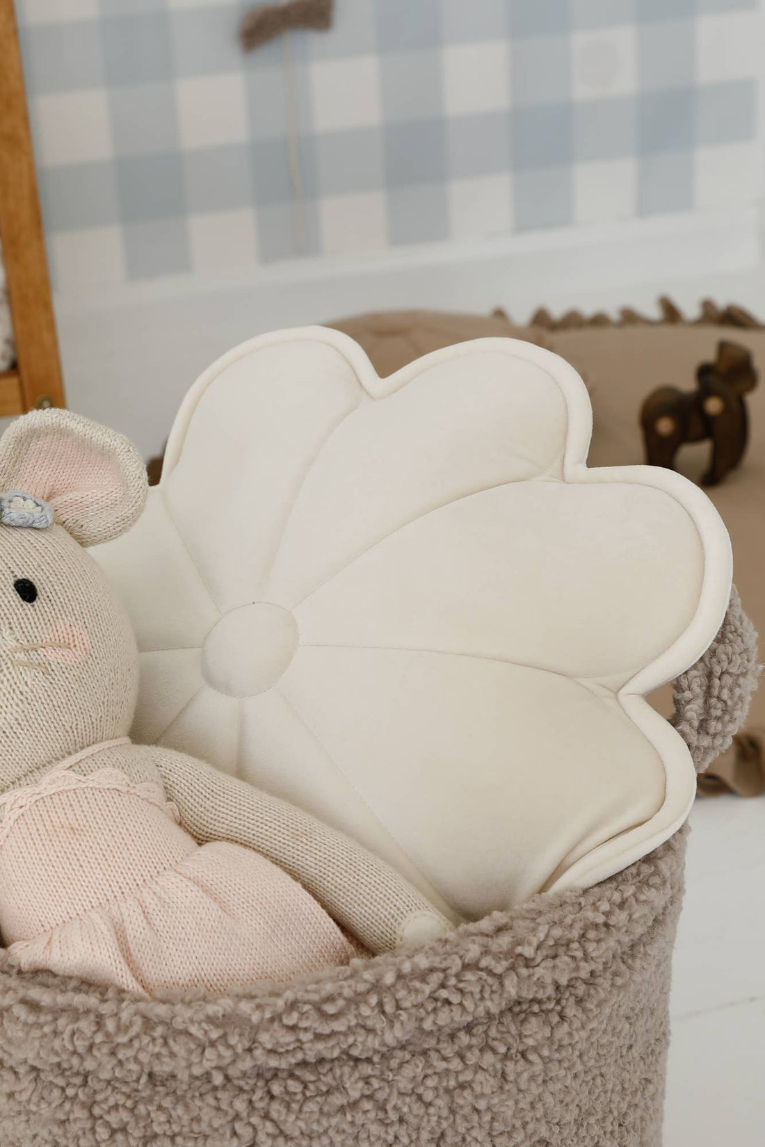 Coussin Fleur Daisy - Petite taille