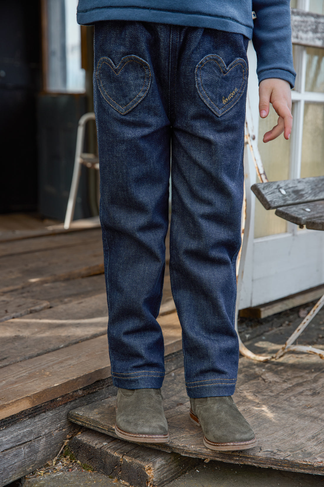 Jean Duck Denim Coton Fille BONTON H26