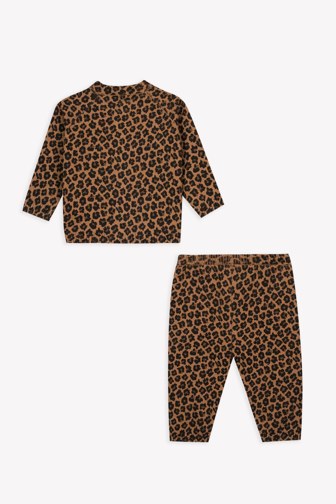 Ensemble Toudou léopard babygirl Bonton H26