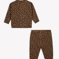 Ensemble Toudou léopard babygirl Bonton H26