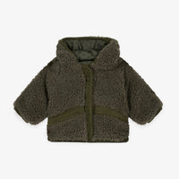 Veste sherpa Kaki mixte Bonton H26