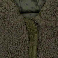 Veste sherpa Kaki mixte Bonton H26