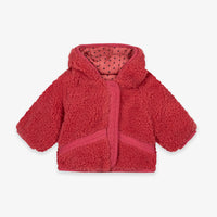 Veste sherpa rose babygirl Bonton H26