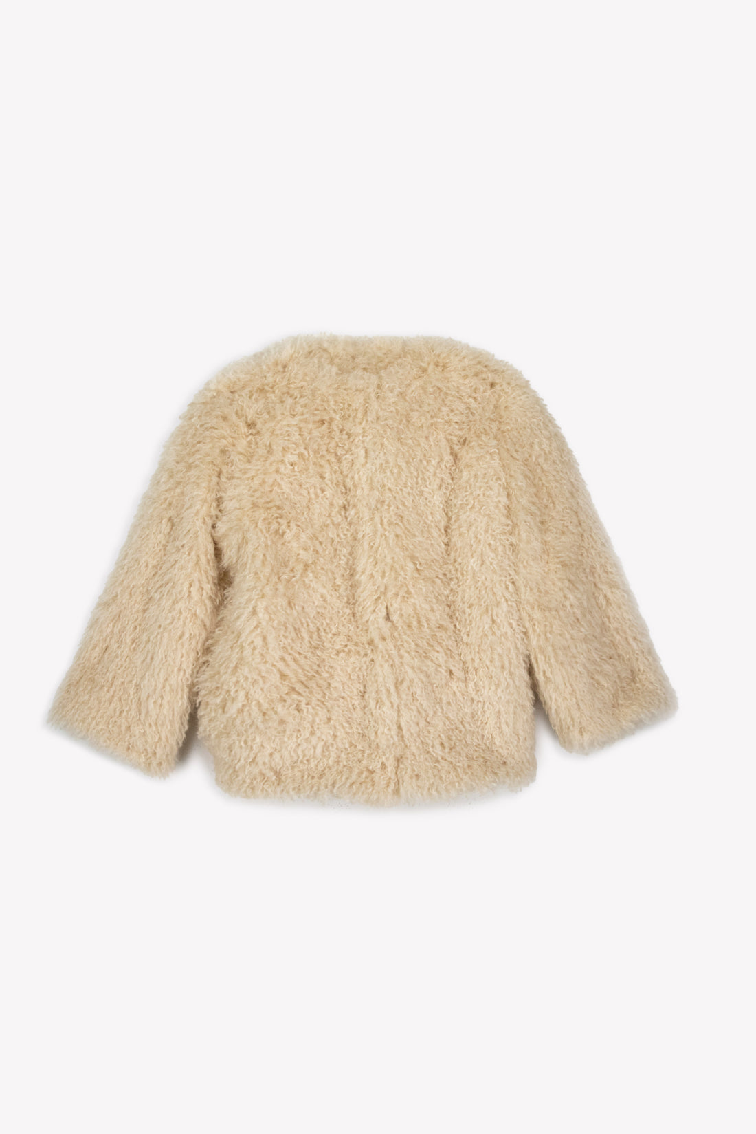 Manteau sherpa milk fille Bonton H26